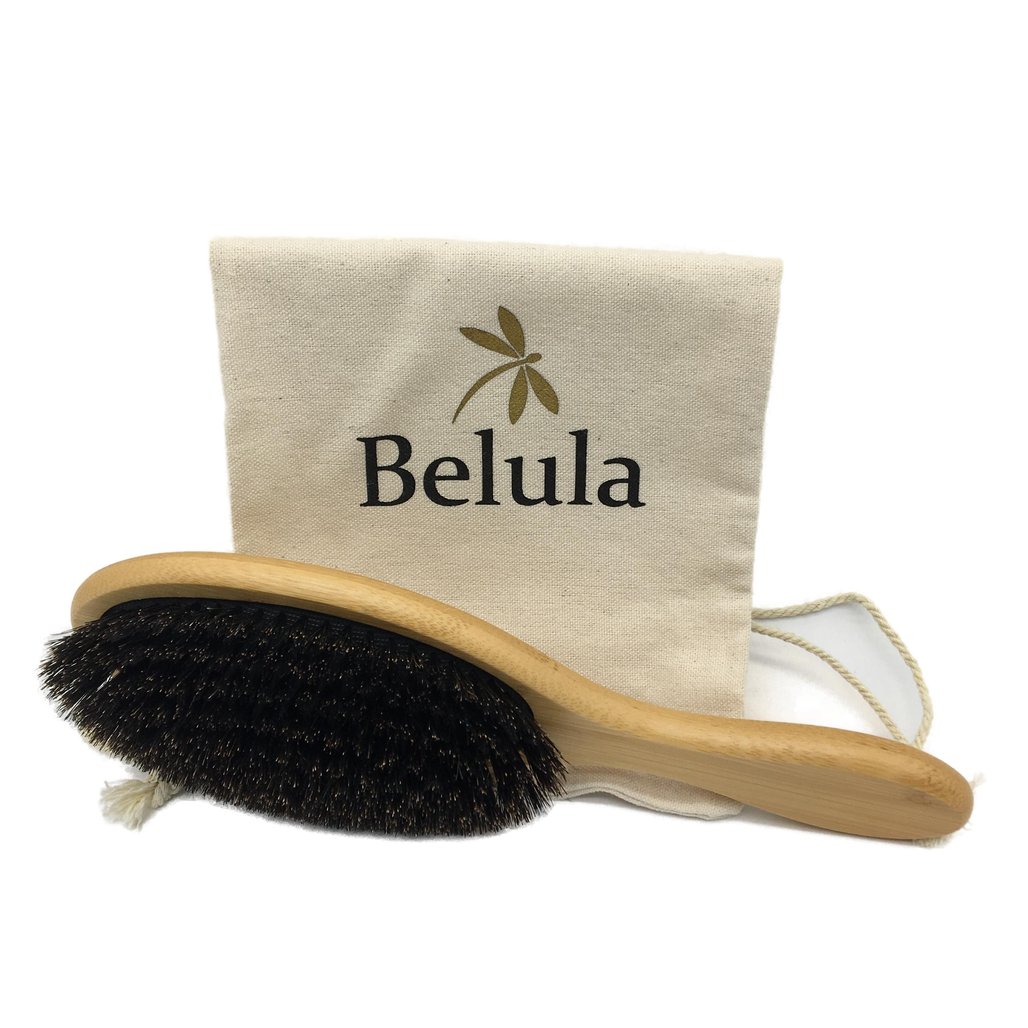 Belula 100 % Boar Bristle Premium Hair Brush For Men NEW