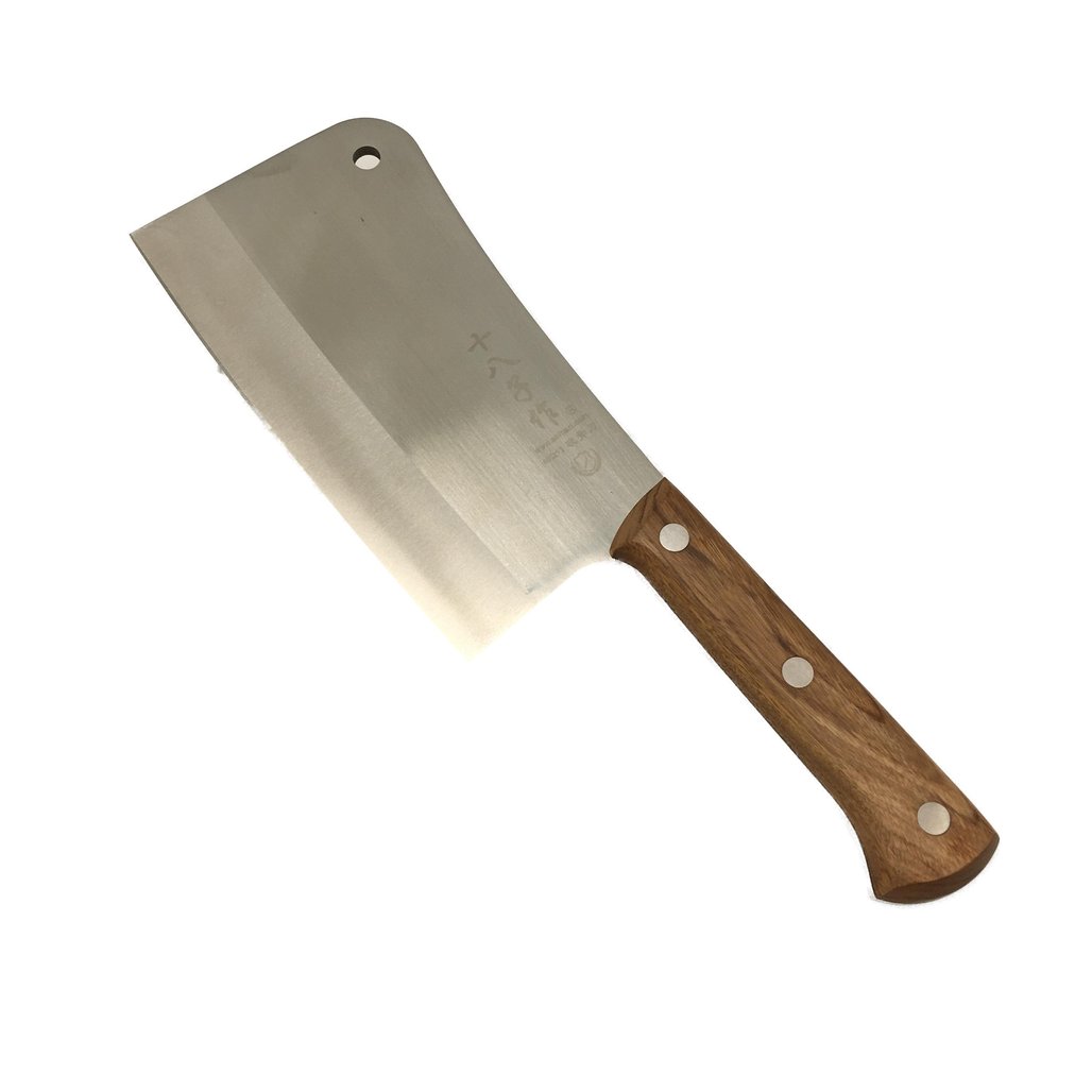 Shi Ba Zi Zuo Heavy Duty Stainless Steel Bone Cleaver YKS220-2 NEW