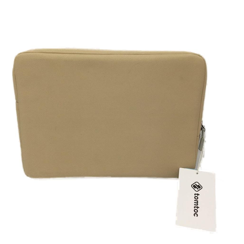 Tomtoc Beige Protective Laptop Sleeve A13C2K1 NEW