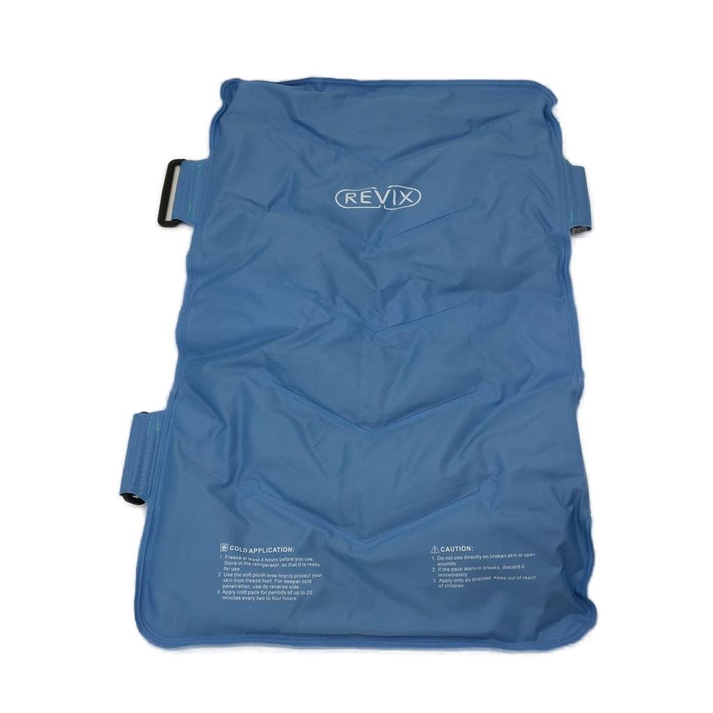 Revix Reusable Black Gel Cold Pack for Full Back Rex 119 Size XXL NEW