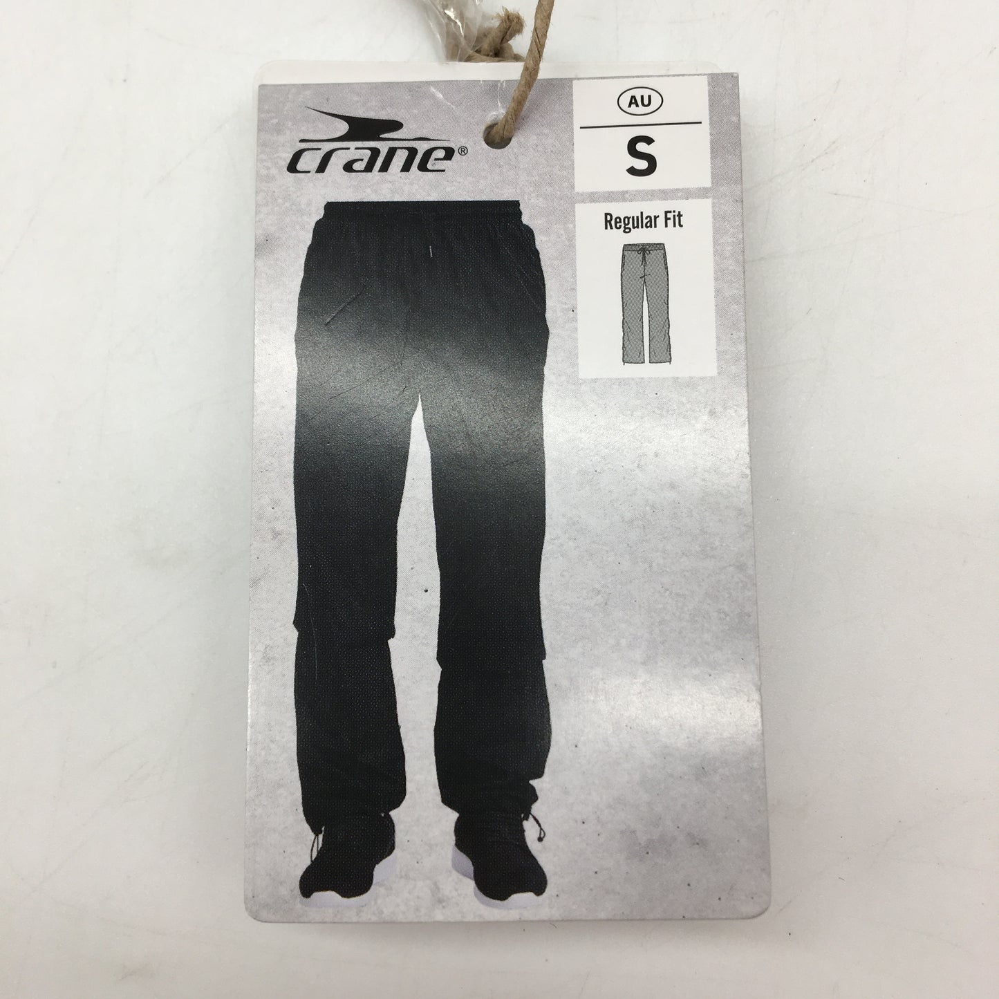 Crane Performance Black Packable Rain Pants Mens Size Small NEW