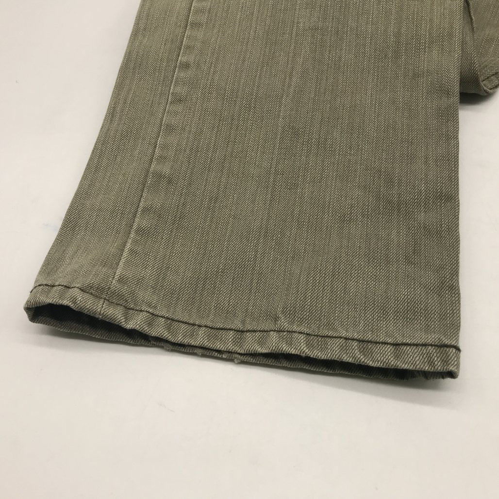 Jeanswest Mens 100% Cotton Olive Green Denim Pants Size 36 NEW