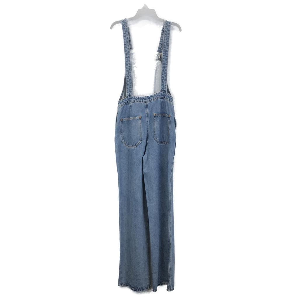 Neuw Unisex One piece Denim Jumpsuit Light Blue Size 8 NEW