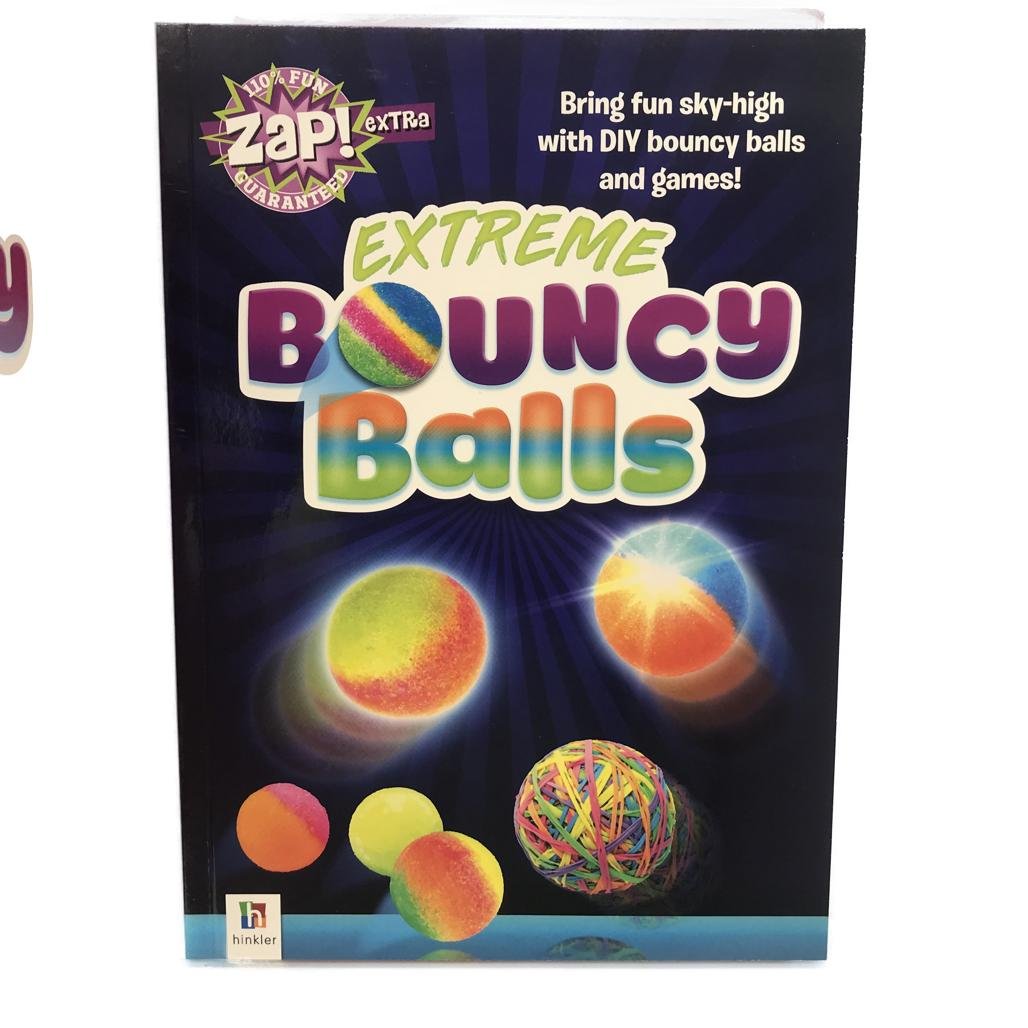 Hinkler Zap Extra DIY Extreme Bouncy Balls w/ Tutorial Manual NEW