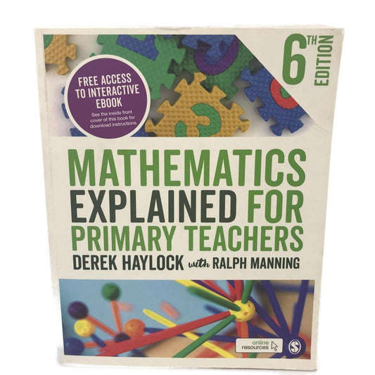 Mathematics Explained For Primary Teachers Interactive Book NEW