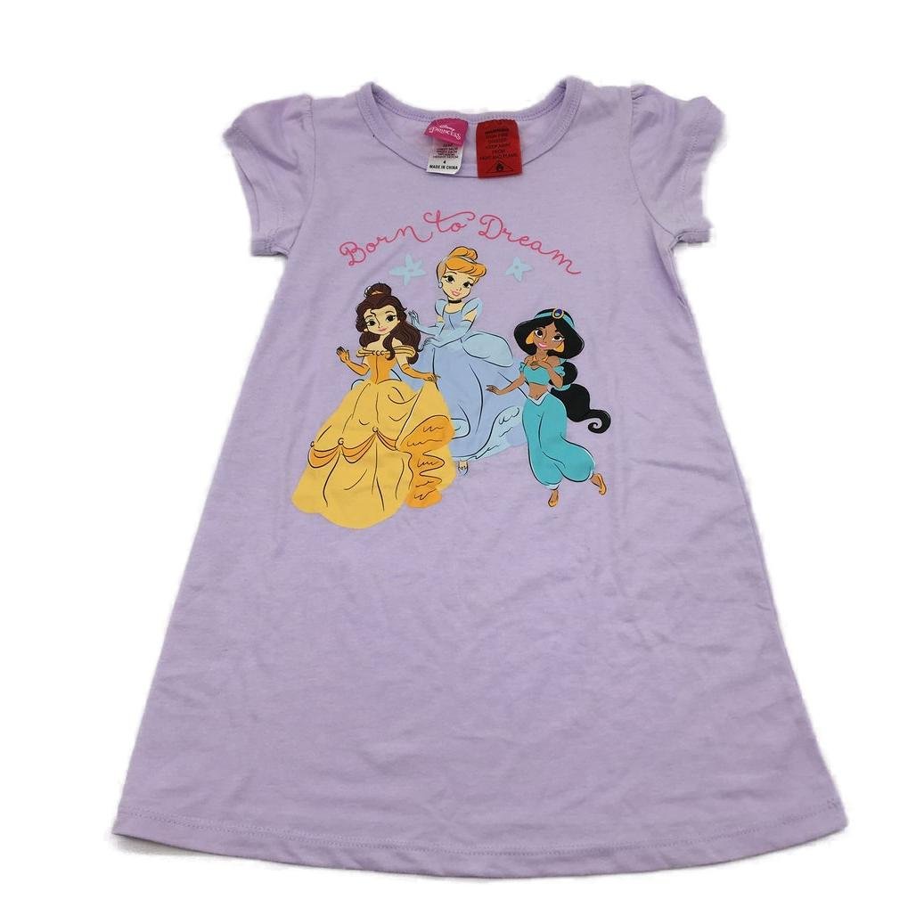 Licensed Children Set of 3 Disney Princess Nightgowns and Frozen PJs Size 4 NEW