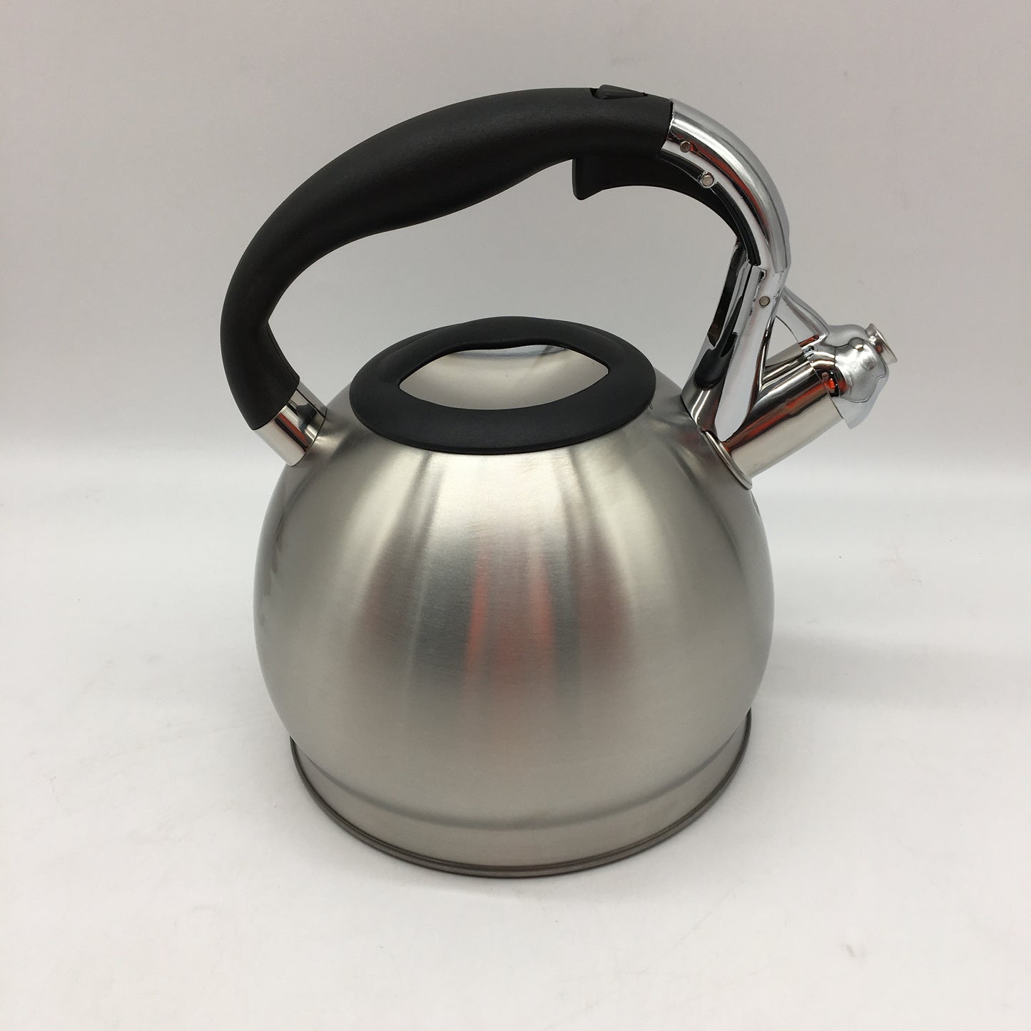 Easyworks Portable Stainless Whistlng Silver Kettle 2.3L NEW