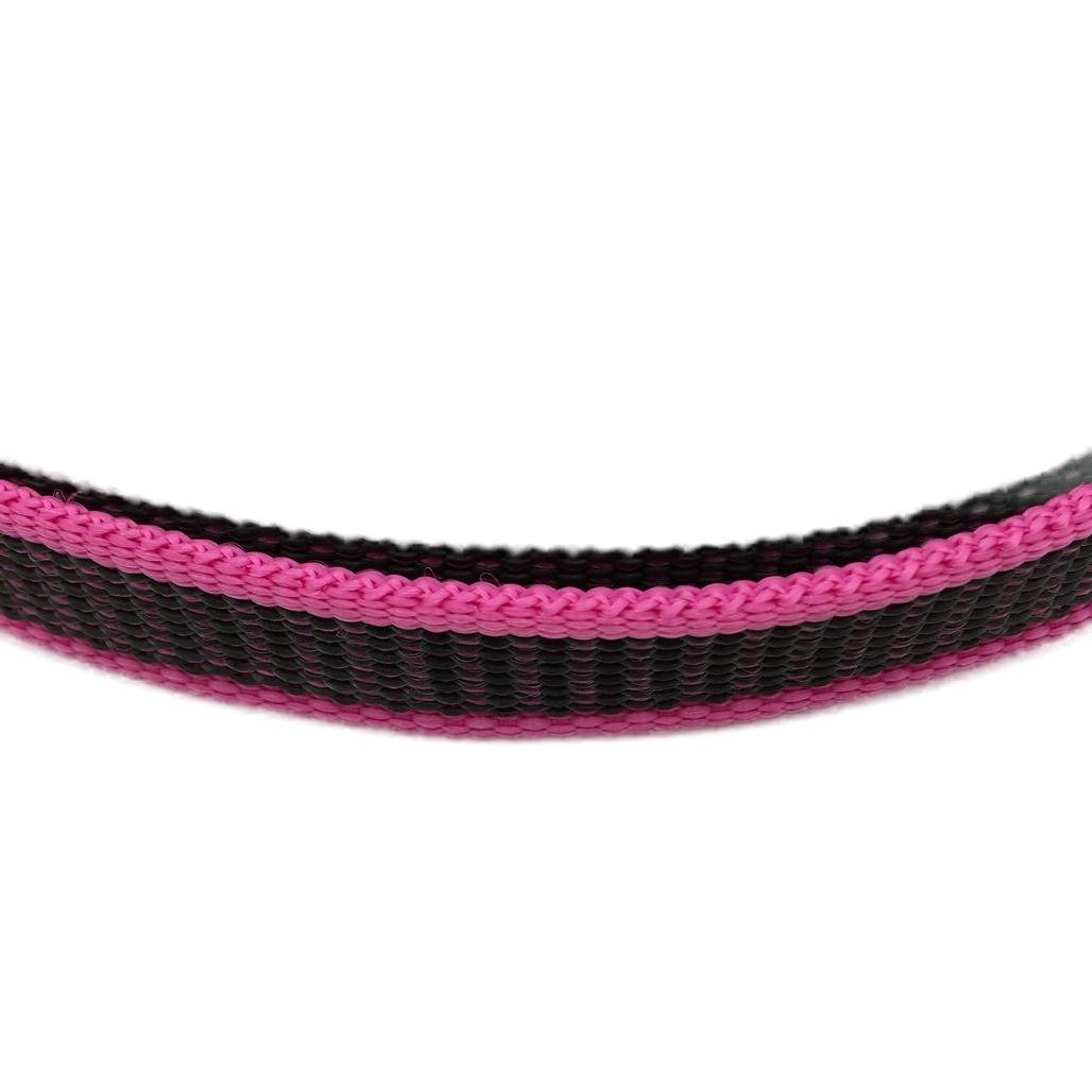 Wolfone 15 m Pink Rubberised Training Dog Leash Set NEW