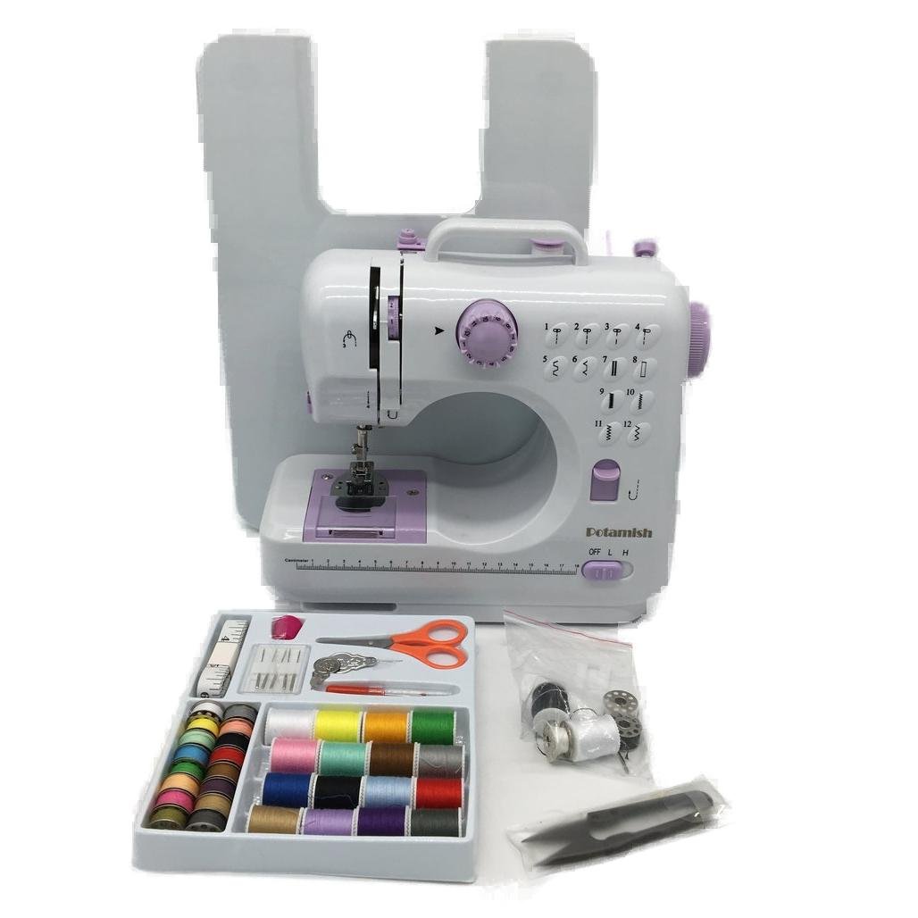 Mini Multifunctional Battery Electric Sewing Machine With Foot Pedal NEW