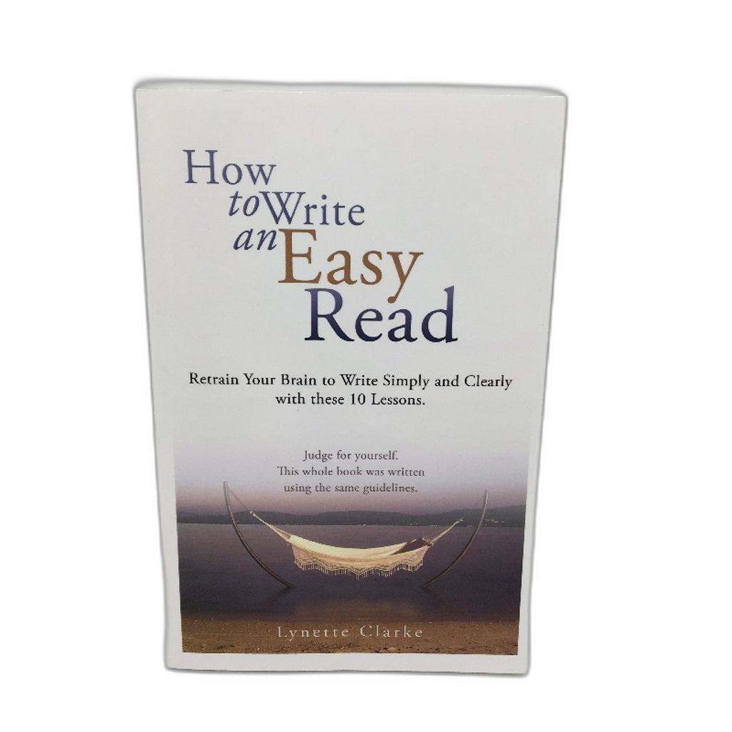 How to Write an Easy Read by Lynette Clarke Paperback NEW