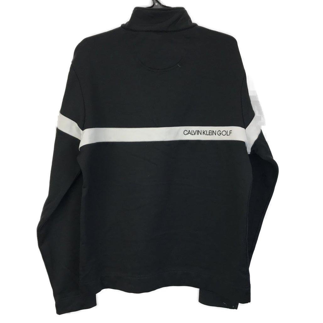 Mens Black Golf Sports Long Sleeve Calvin Klein Sweater Size L NEW