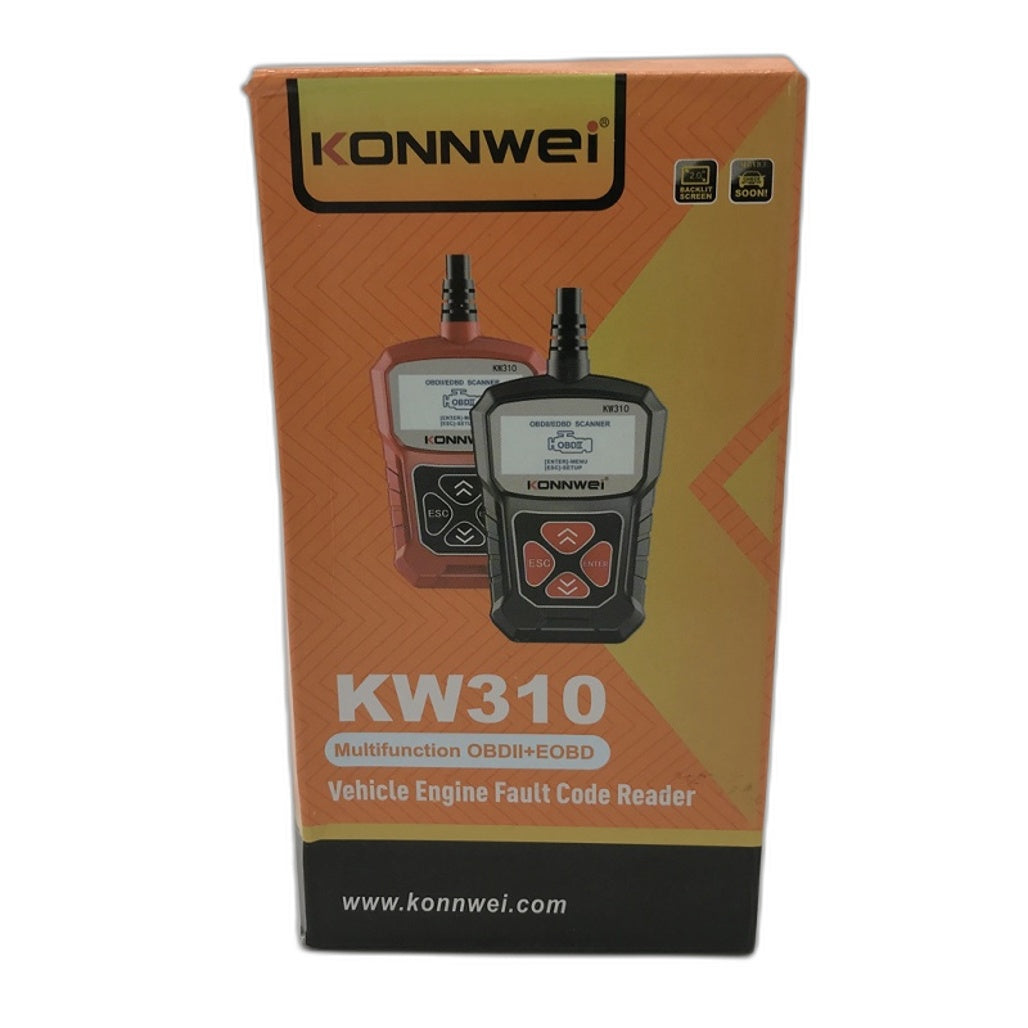 Konnwei Vehicle Engine Fault Code Reader KW310 OBD2 Scanner NEW