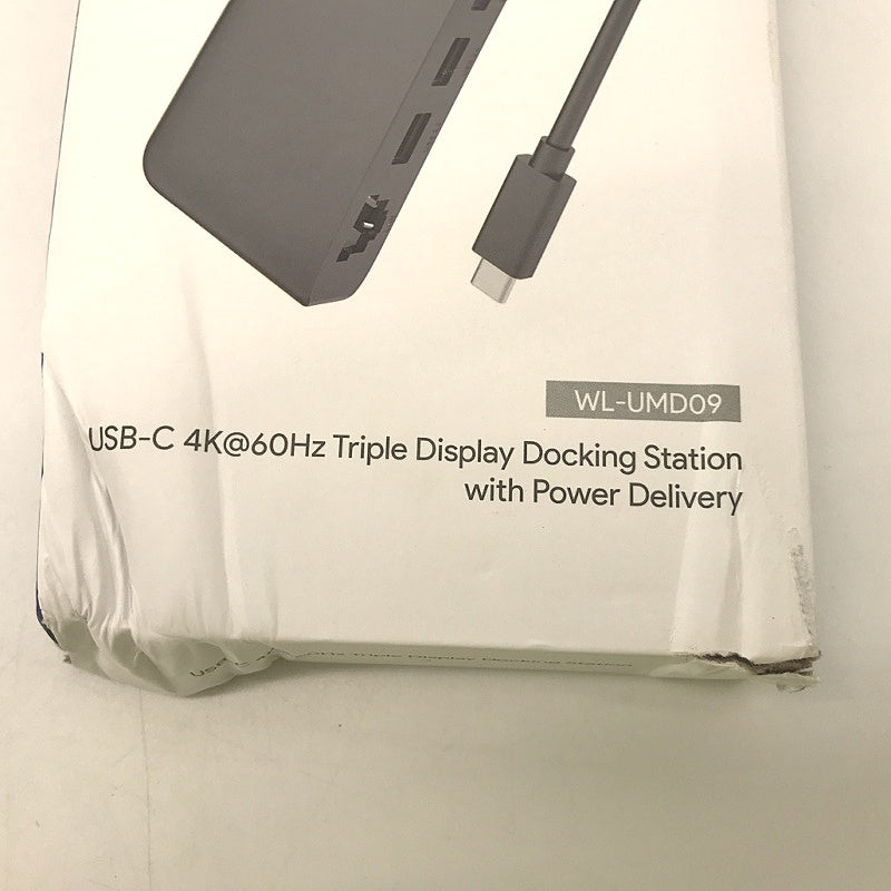 Wavlink USB-C 4K@60Hz Triple Display Docking Station w/ Power Delivery NEW