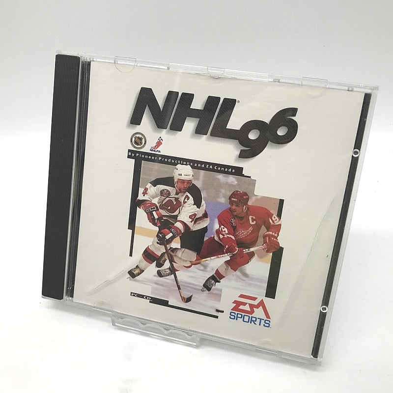 NHL 96 Hockey EA Sports Video Game PC-CD Vintage