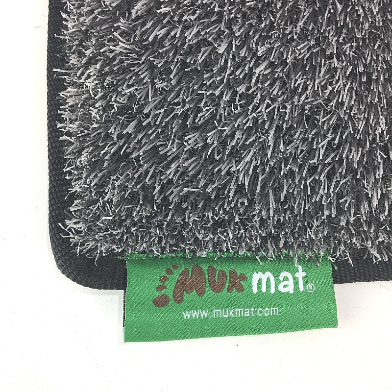 Muk Mat Antibacterial Durable Grey Non Slip Mat 70x50cm NEW