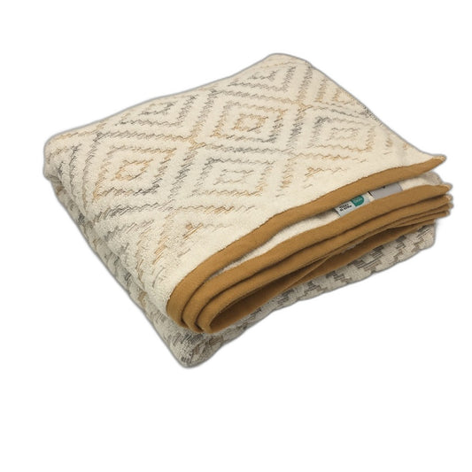 Kirkton House Set of 2 Large Textured Patterned Towels 69x140cm NEW