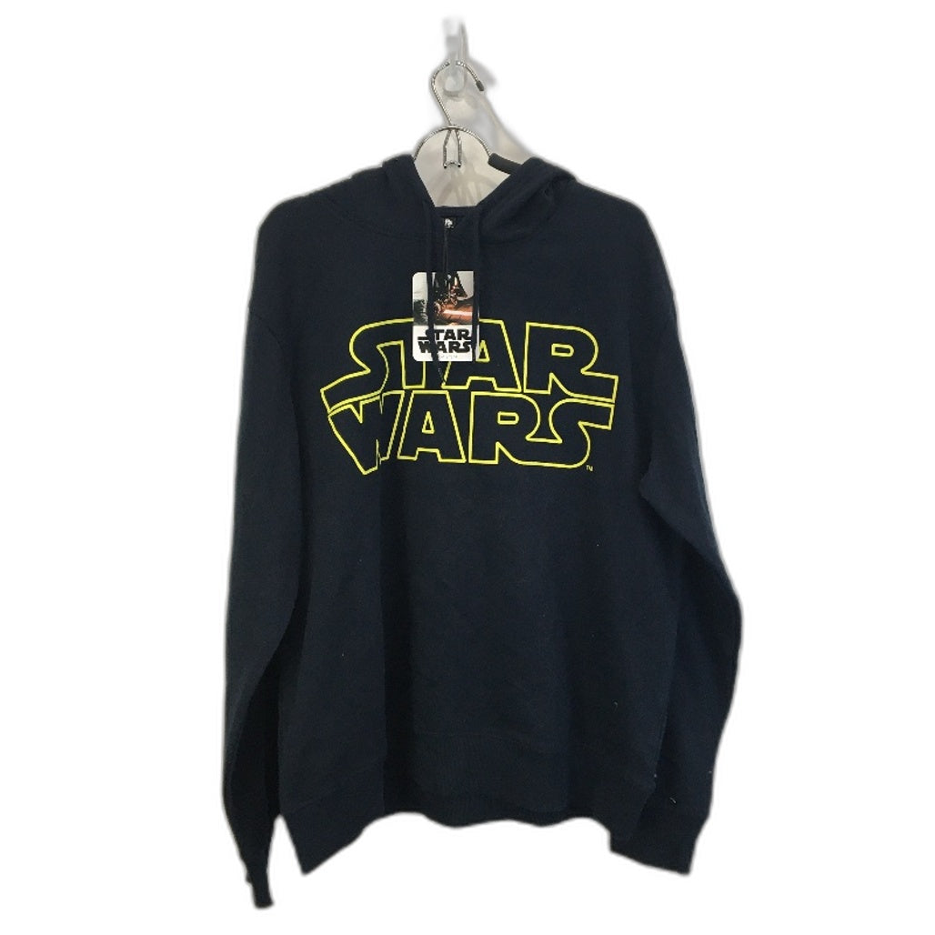 Star Wars Unisex Navy Blue Hoodie Jumper Size XL NEW