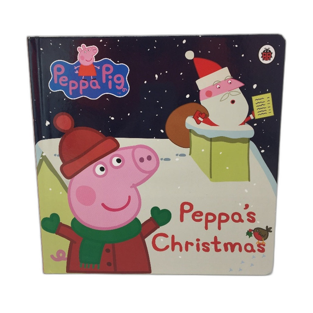 Peppa Pig Kids Peppa's Christmas Hardcover Book NEW