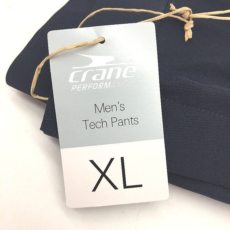 Crane Performance Men's Navy Blue Tech Pants Size XL NEW