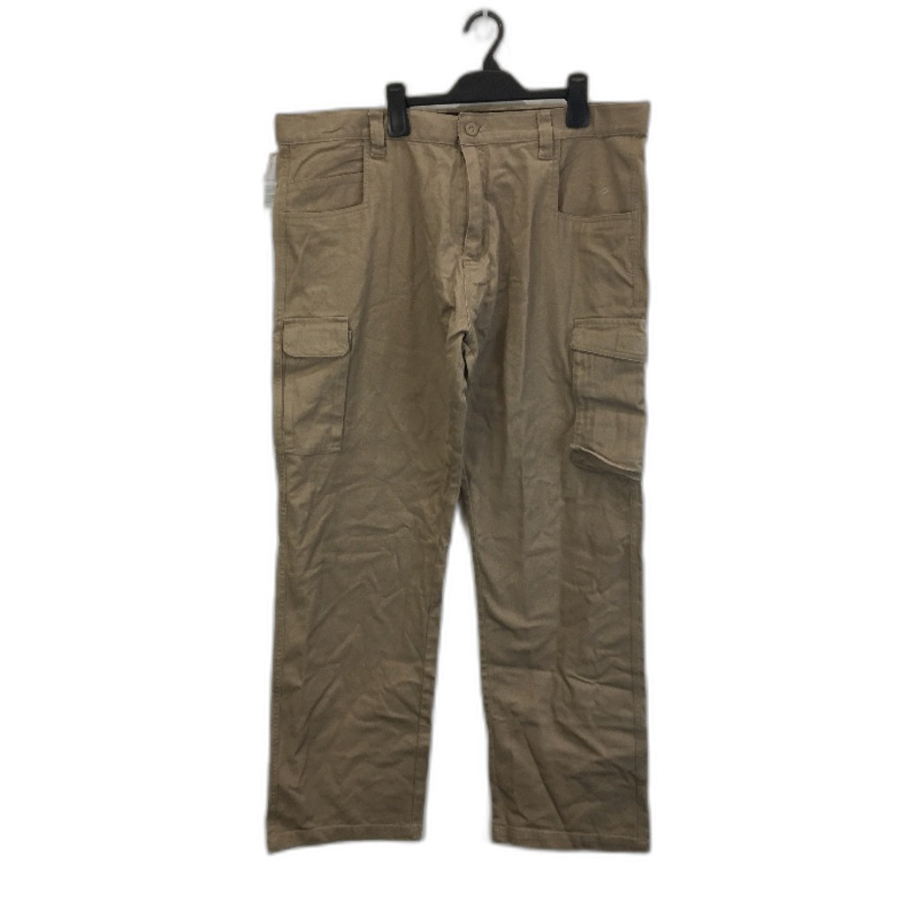 Workzone Mens Beige Long Cargo Pants UPF 50+ Size 2XL NEW