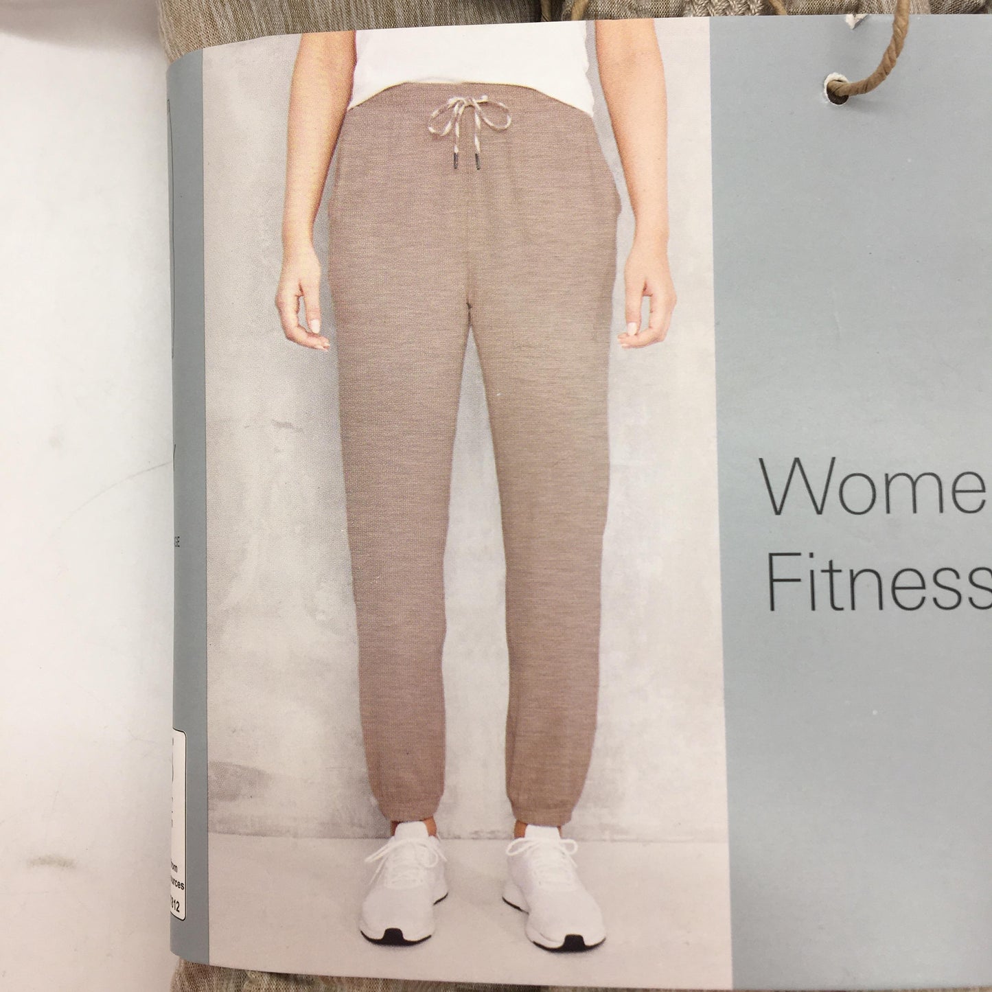 Crane Performance Womens Fitness Beige Track Pants Size S NEW