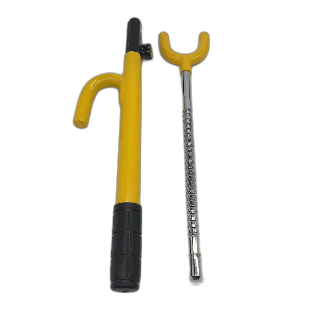 Cartman Auto Accessories Yellow Copper Lock Cross Key Steering Wheel Lock NEW