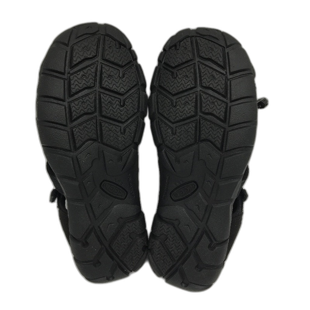 Keen Seacamp II CNX Youth Black Mesh Lined Sandals US 4 EU 36 22.5cm NEW