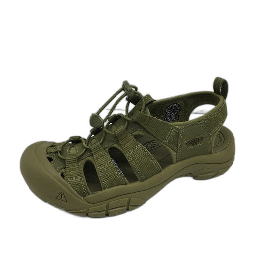 Keen Olive Green Lace Lock Bungee Newport H2 Sandal Mens Size EU 40.5 26cm NEW