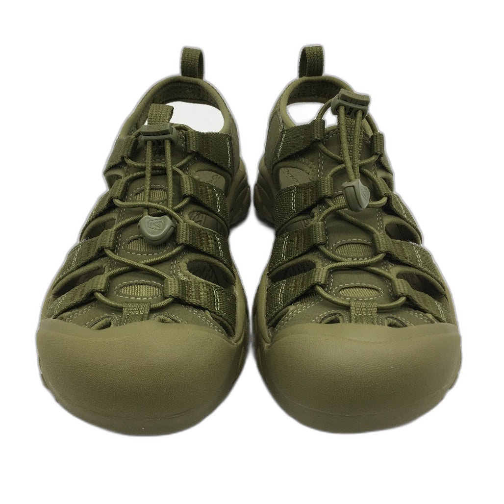 Keen Olive Green Lace Lock Bungee Newport H2 Sandal Mens Size EU 40.5 26cm NEW
