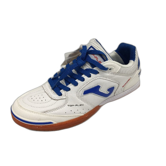 Joma White Top Flex Futsal Leather Football Shoes Mens Size EU 40 US 7 NEW