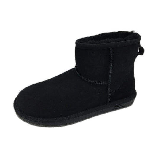 UGG Boots Australian Double Face Sheepskin Black Boots Unisex EU39 M6 L8 NEW