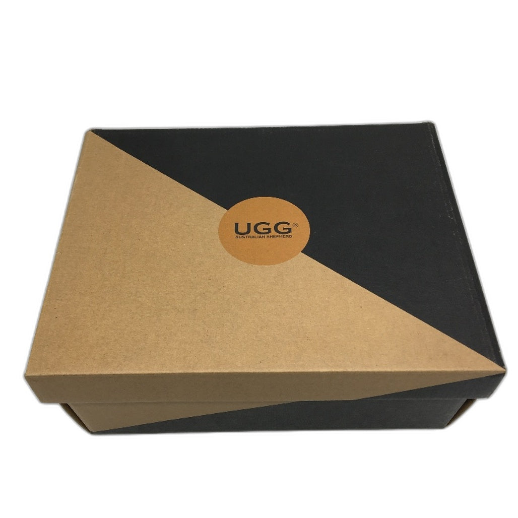 UGG Boots Australian Double Face Sheepskin Brown Boots Unisex EU35 M2 L4 NEW