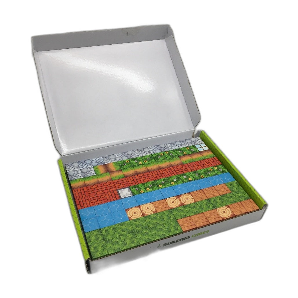 Minecraft Style 108 PCS Magnetic Cubes Building Blocks Set STEM Sensory Toys NEW