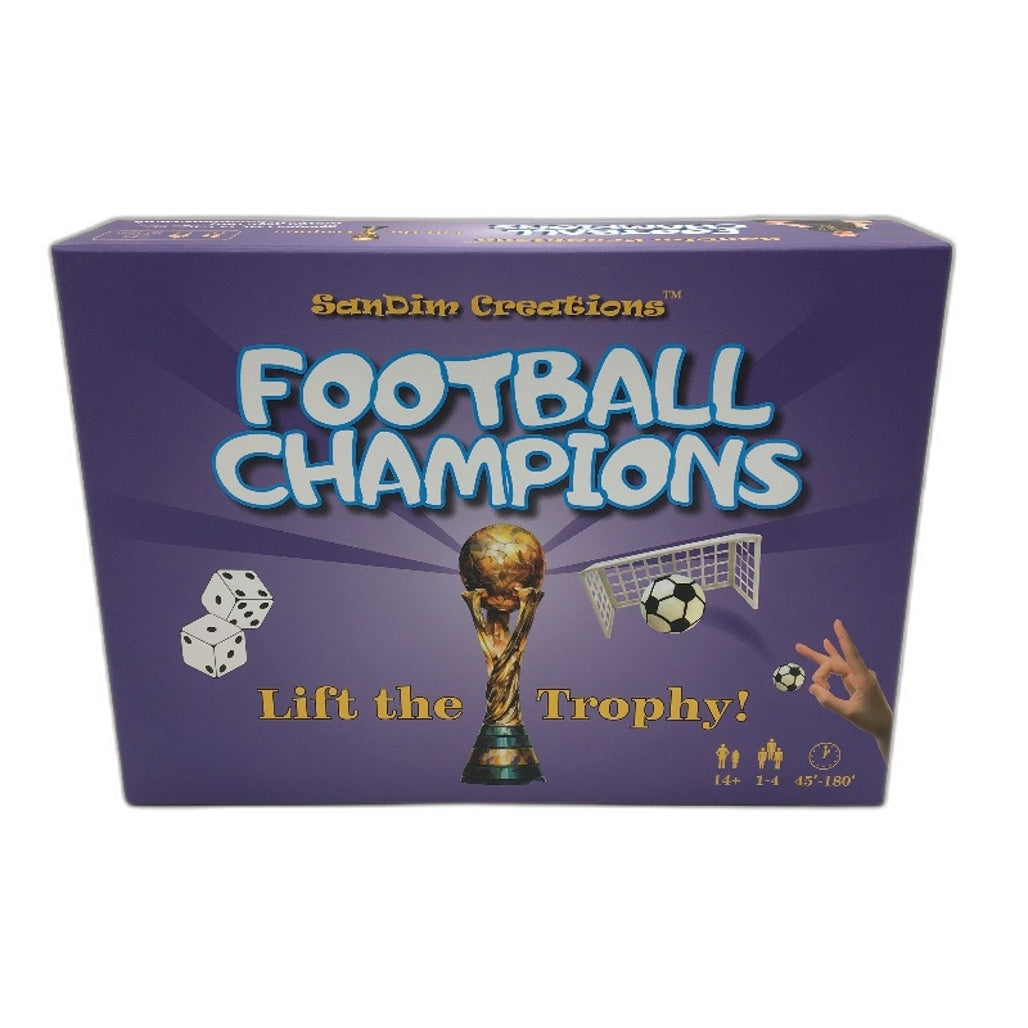 Football Champions Soccer Strategy Sports Trivia Family Board Game Kids Adults