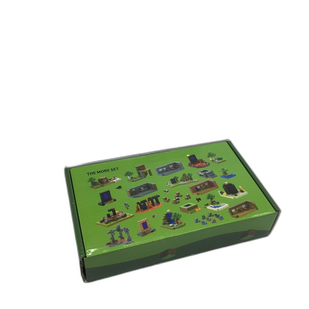 Magnetic Building Blocks Cubes 110PCS Frozen Edition Minecraft Style Sensory Toy