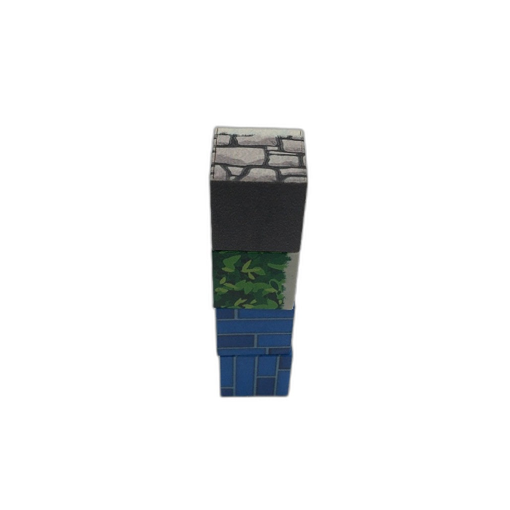 Magnetic Building Blocks Cubes 110PCS Frozen Edition Minecraft Style Sensory Toy