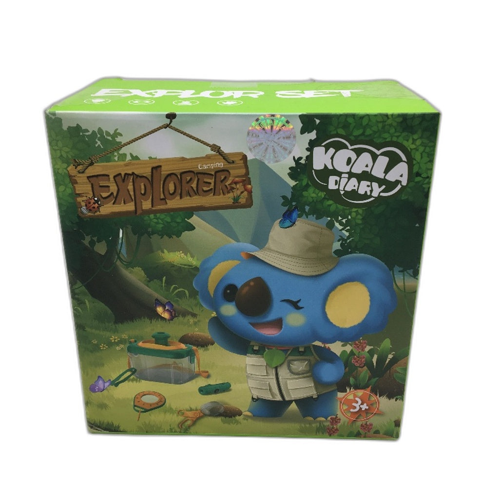 Koala Diary Bug Insect Catcher Explorer Set Magnifying Glass Tweezer Outdoor Toy
