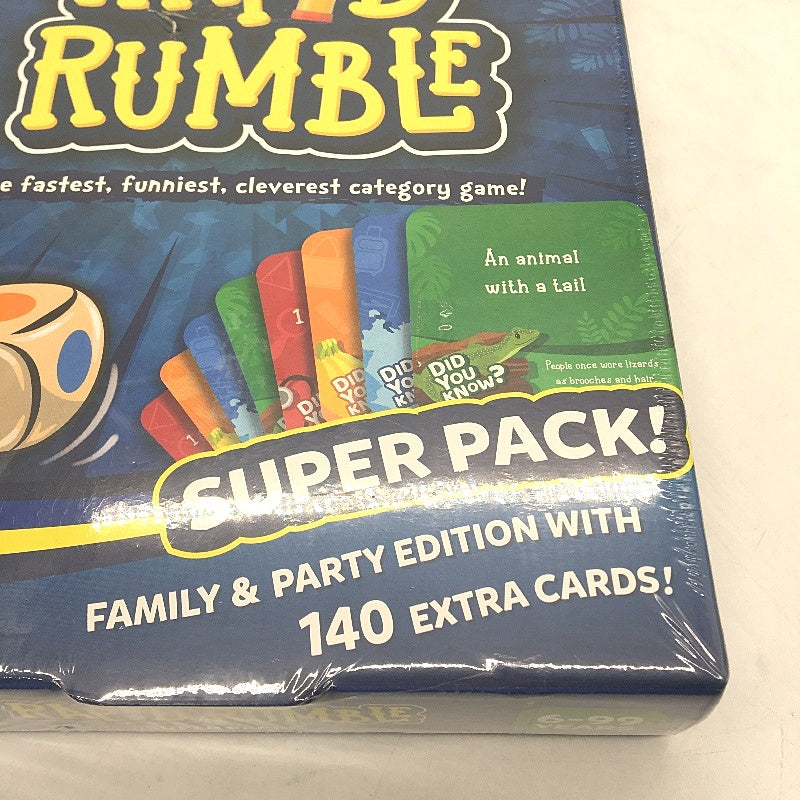 Skillmatics Rapid Rumble Category Board Game Family 2-5 Players For Age 6-99 NEW