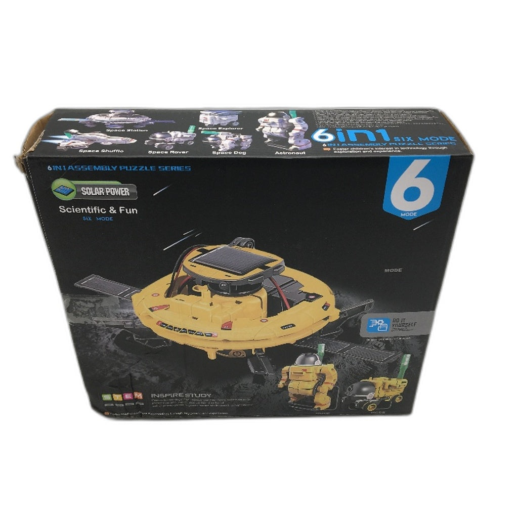 Solar Power Robot 6 Modes STEM Experiment Construction Kits Gift For Boys Age 8+
