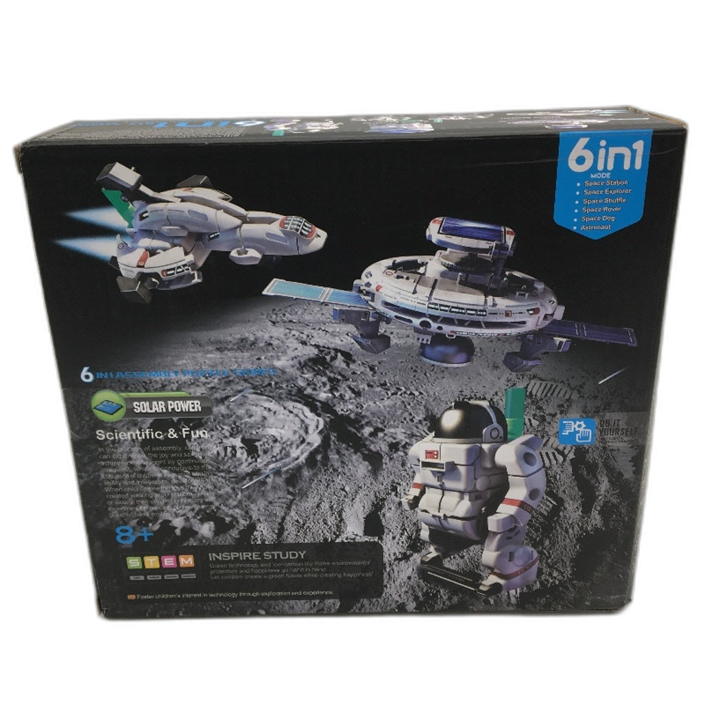 Solar Power Robot 6 Modes STEM Experiment Construction Kits Gift For Boys Age 8+