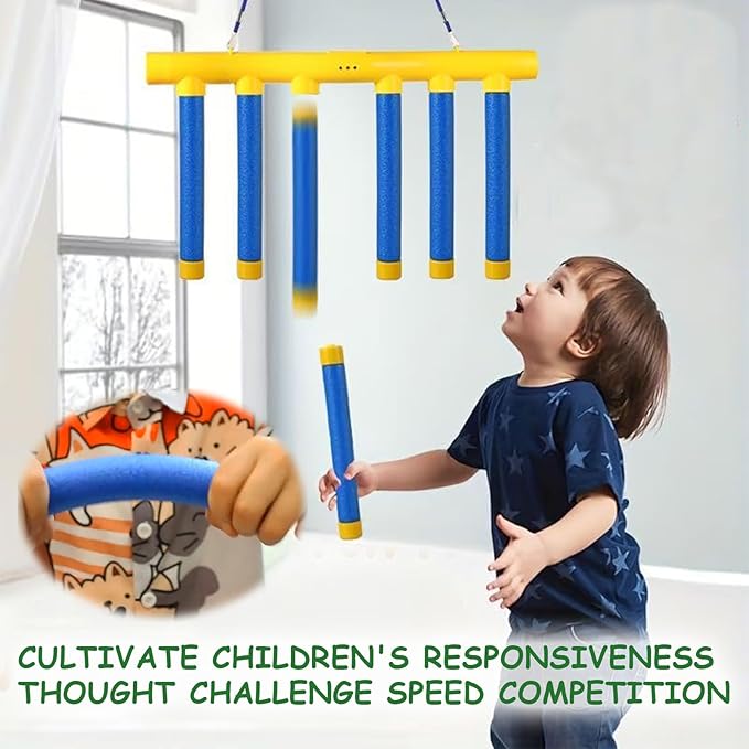 Hand Speed Reflex Challenge Game Remote Control Reaction Training Toy Kids Adult
