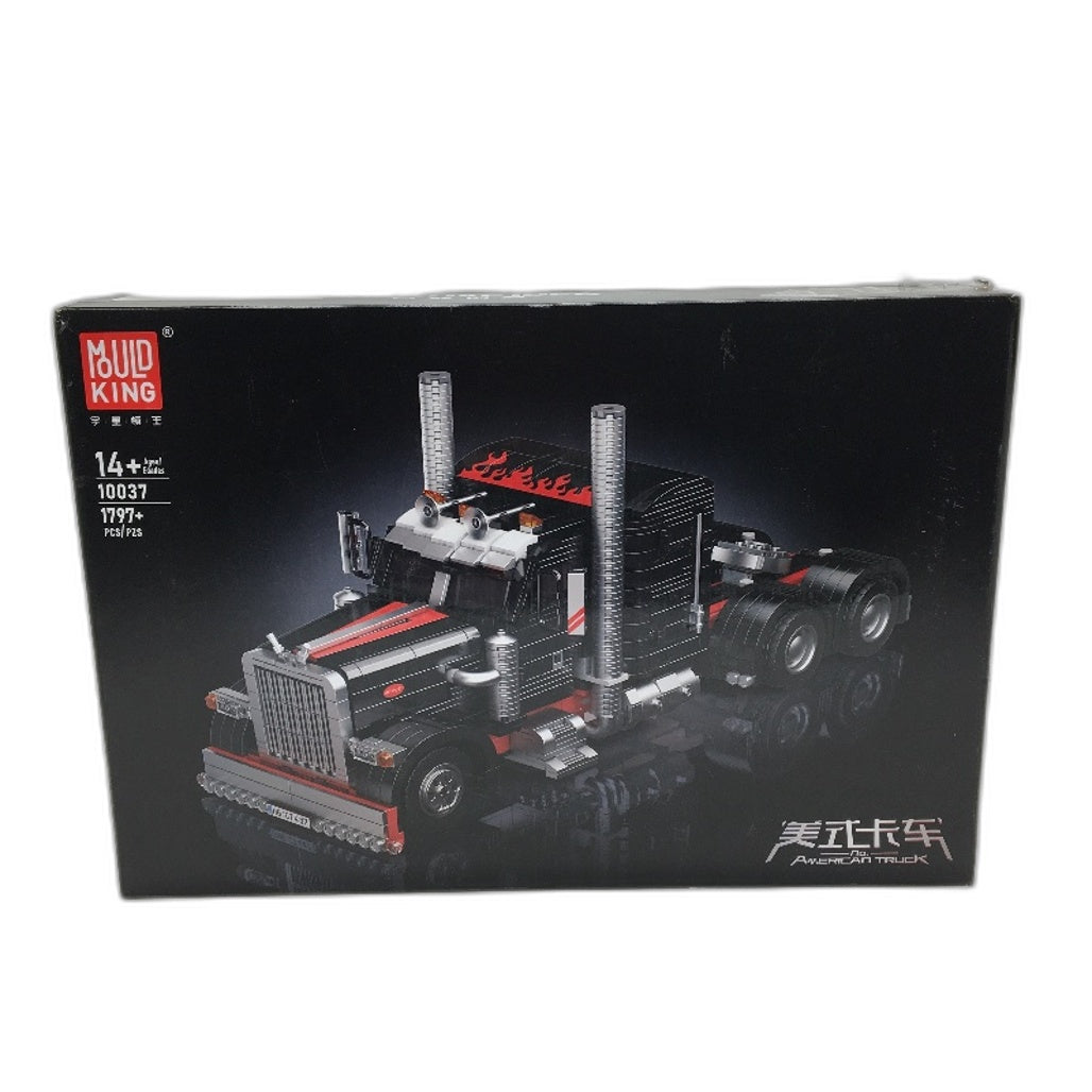 Mould King 10037 Technik American Truck Car Model Building Blocks 1797PCS Age14+