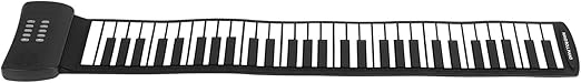 Roll Up Keyboard 61 Keys Portable Electric Piano Multiple Tones & Demo Songs NEW