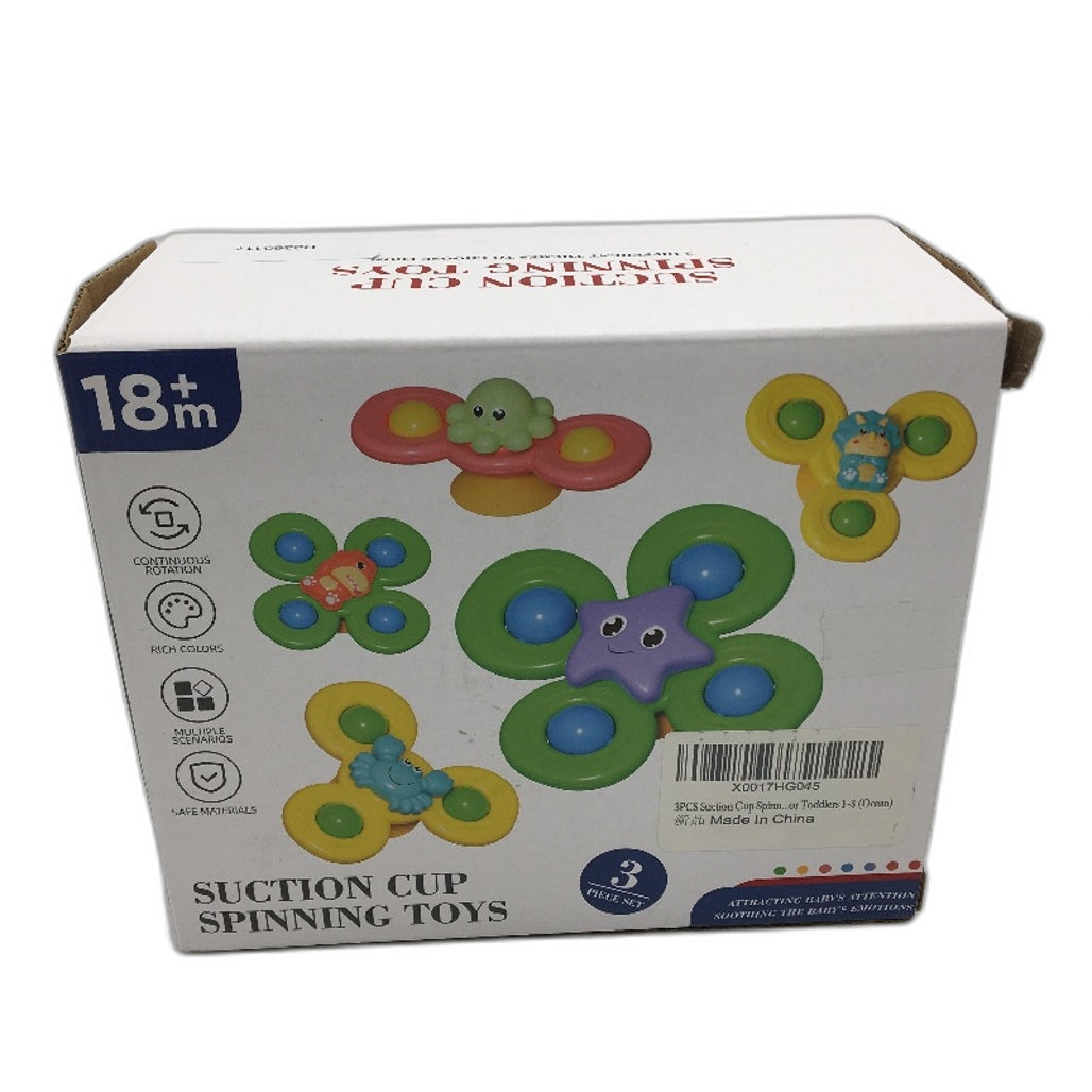 Suction Cup Spinning Spinner Toy Baby Toddler Fidget Bath Sensory Toy Age 18M+