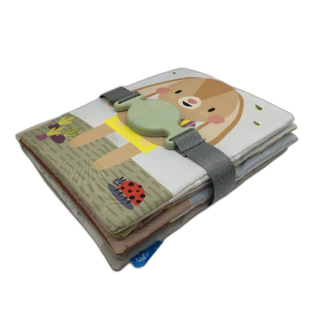 Taf Toys My First Busy Book 12 Activities Sensory Fine Motor Learning Age 18M+