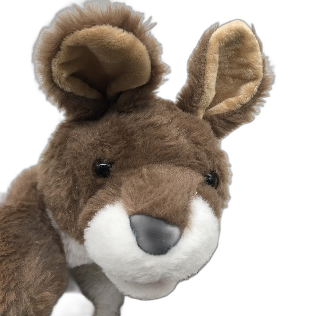 Koala And Kangaroo Soft Plush Cute Australian Animal Hand Glove Puppets Toys NEW
