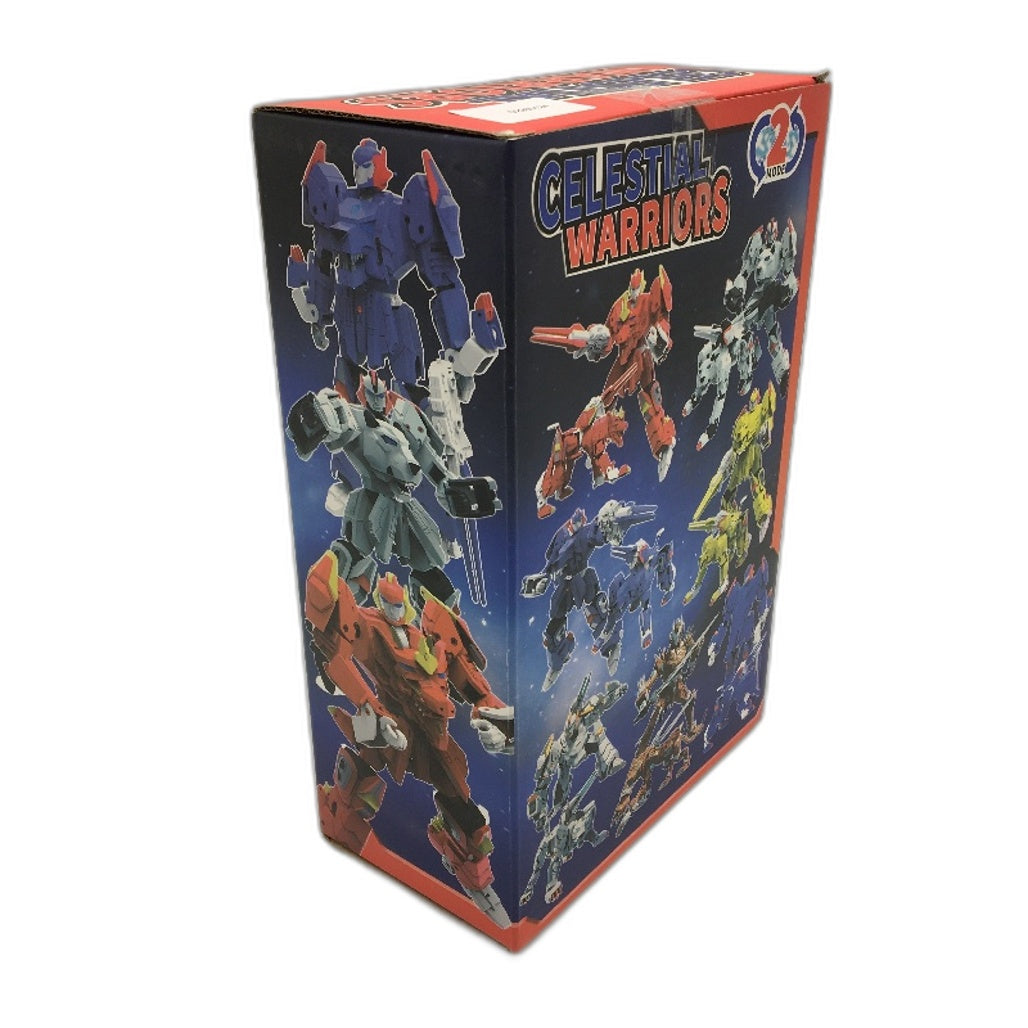 Celestial Warriors 2 Modes Tiger Animal Deformation Robot Action Figure Age 6+