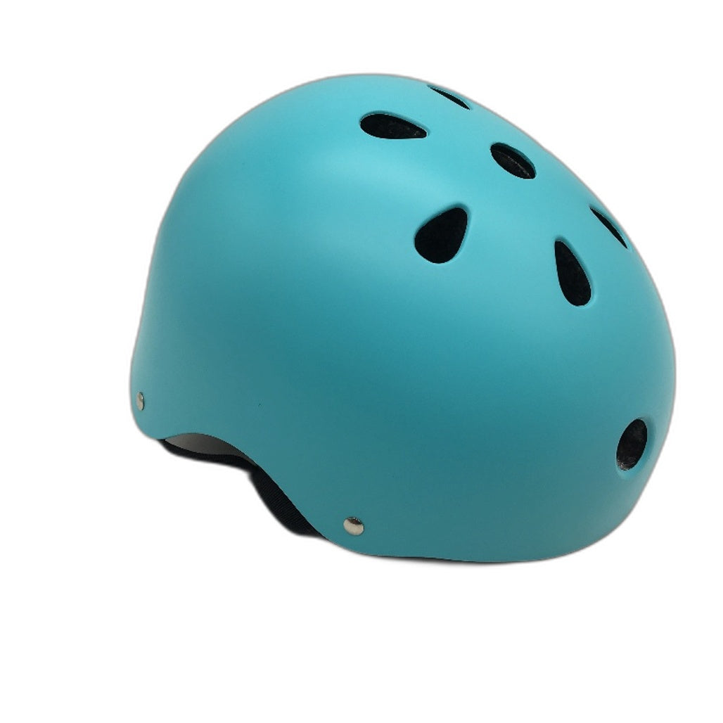 Simply Kids DIY Helmet With Stickers Set Ocean Blue For Bike Skateboard Size M