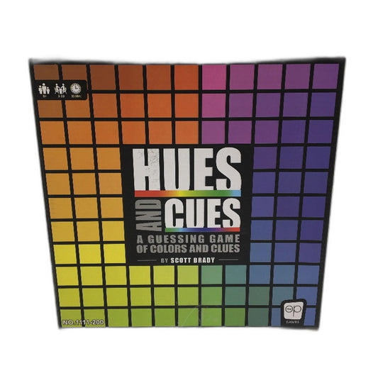 Hues And Cues Colour Guessing Board Game For Families Party 3-10 Players Age 8+