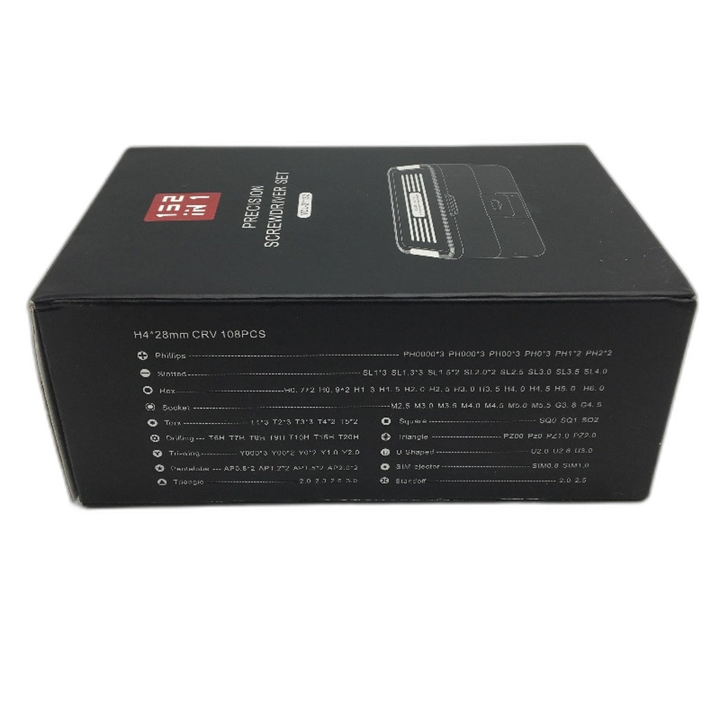 Precision Screwdriver Set 132 In 1 Magnetic Electronic Repair Kit Phone Watch PC